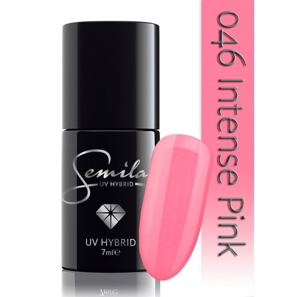 UV Hybrid Semilac Intense Pink 046 | The Hair And Beauty Company