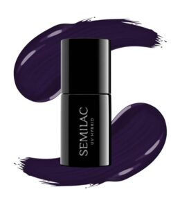 UV Hybrid Semilac Black Purple 100
