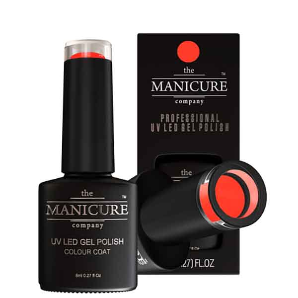 The Manicure Company UV LED Gel Polish Orange Soda 015 8ml | The Hair ...