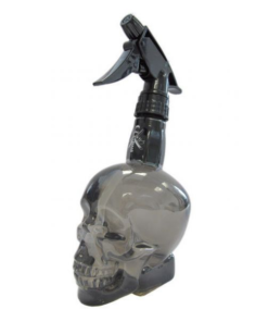 Skull Barber Water Spray Bottle Grey