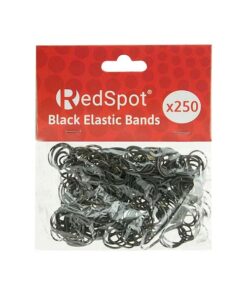 RedSpot Black Elastic Bands