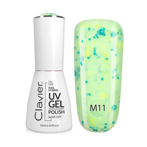 Clavier LUXURY UV Gel Polish M11 Lime&Mint 10ml