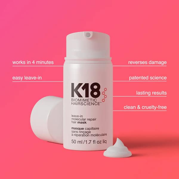K18 Leave-in Molecular Repair Hair Mask | The Hair And Beauty Company