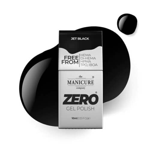 The Manicure Company Zero Gel Polish Jet Black 002